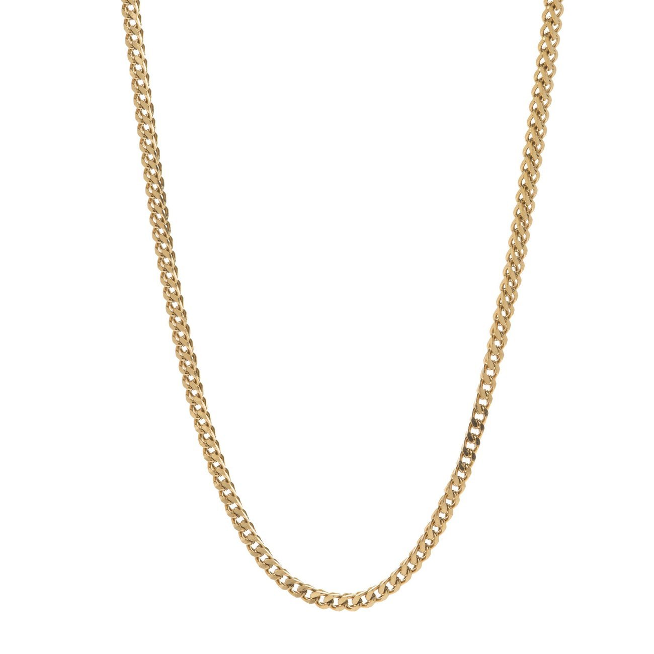 3mm Gold Franco Box Chain Color - RKSCART