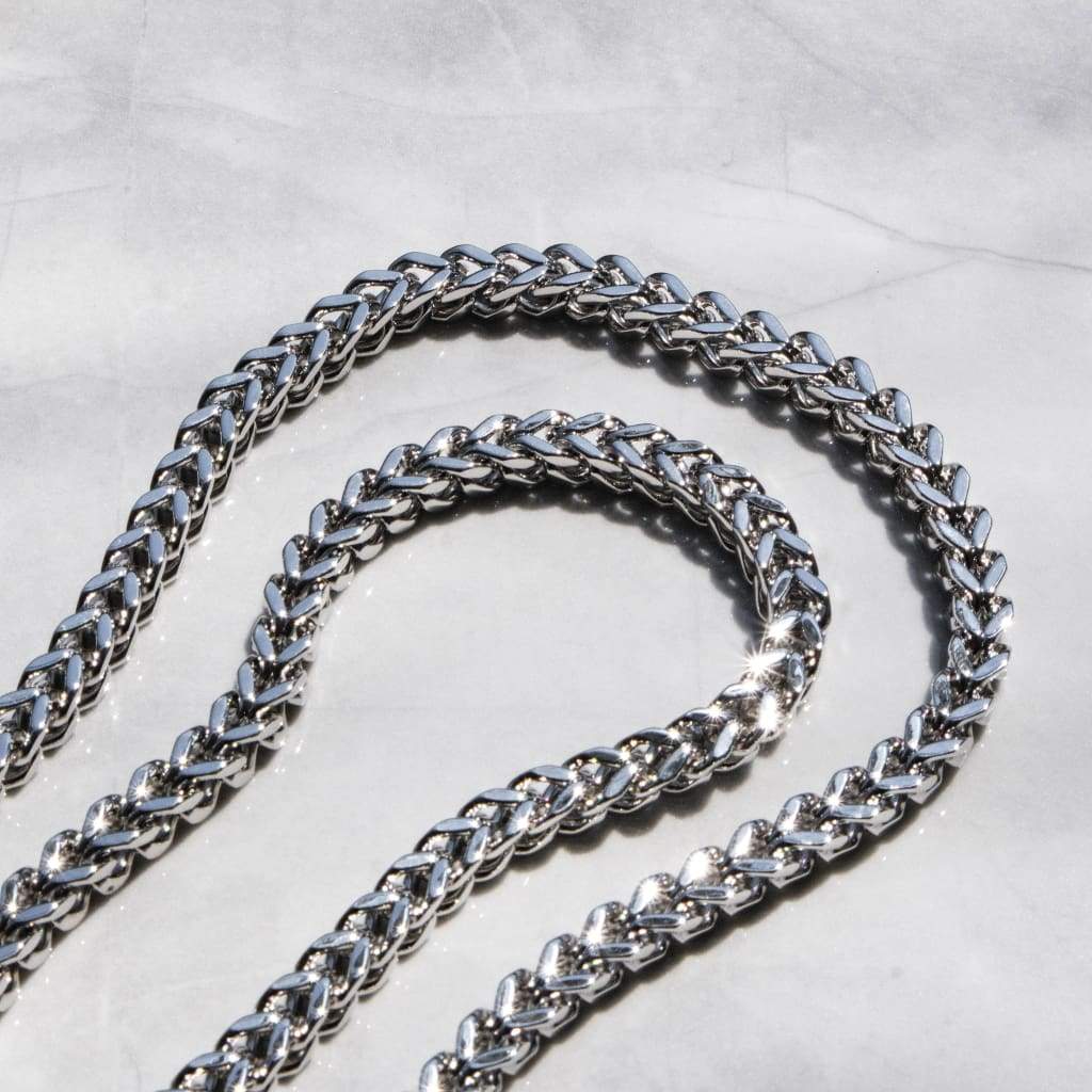 6mm Stainless Steel Franco Box Chain - RKSCART