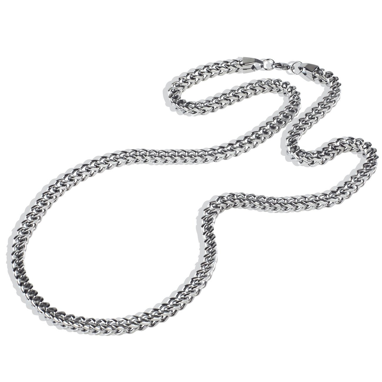 6mm Stainless Steel Franco Box Chain - RKSCART