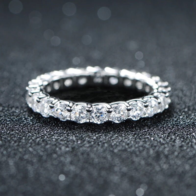 925 Silver Color Single Layer Ring - RKSCART