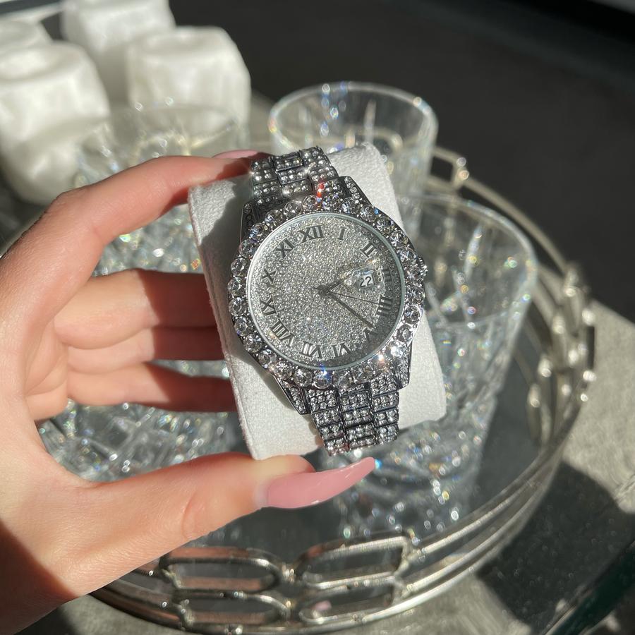 Datejust White Gold Color Watch