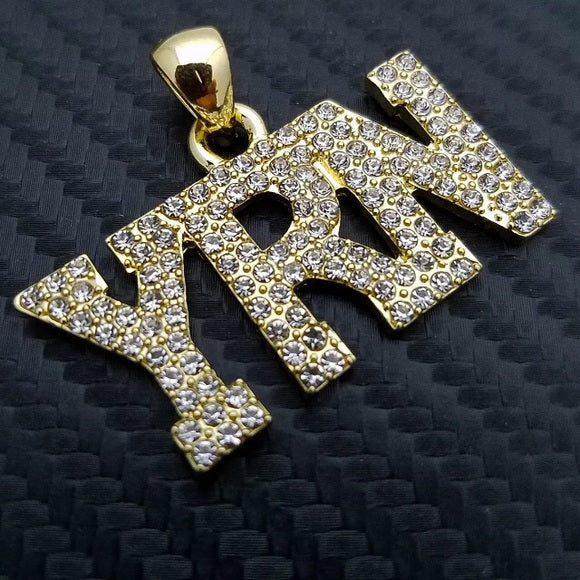 YRN Pendant With Franco Choker Chain